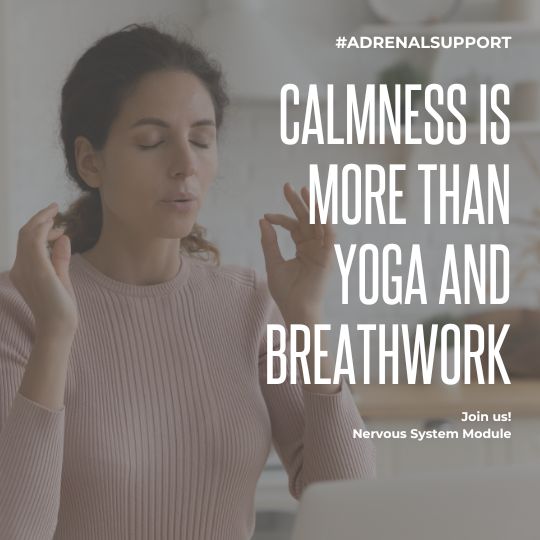 Calmness is More than Yoga and Breathwork