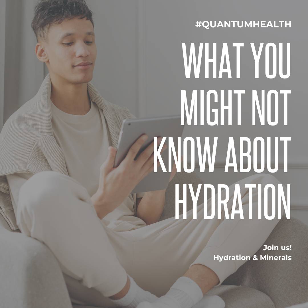 What You Might Not Know About Hydration