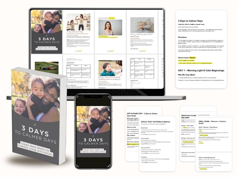 Complete coaching program materials